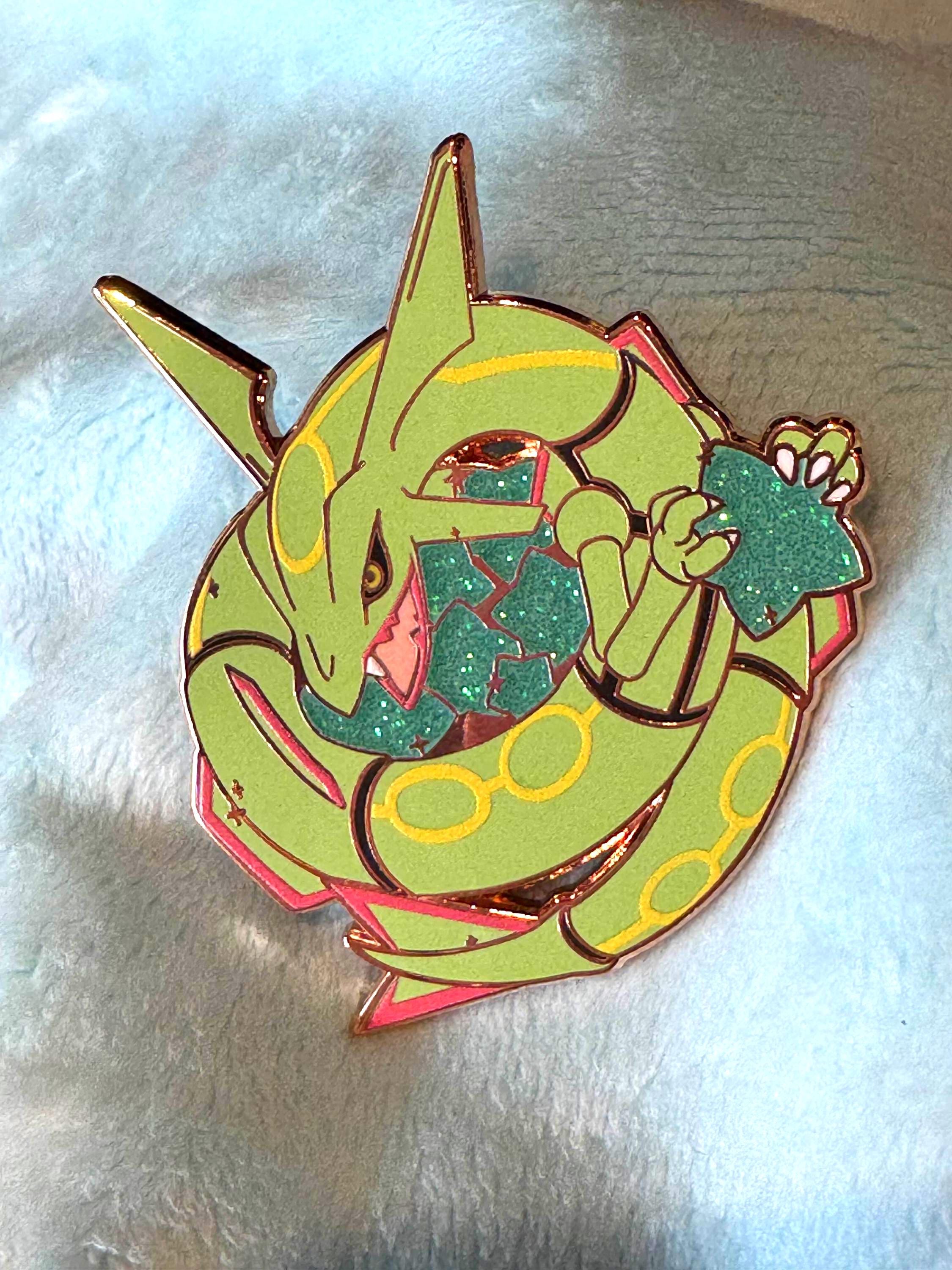 Rayquaza enamel pin