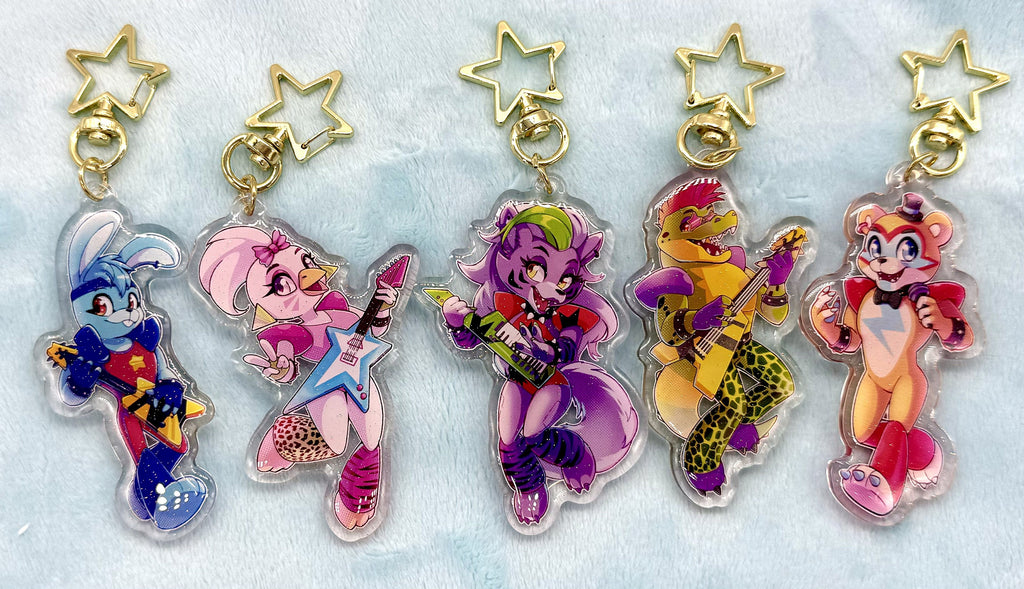 Security Breach keyrings