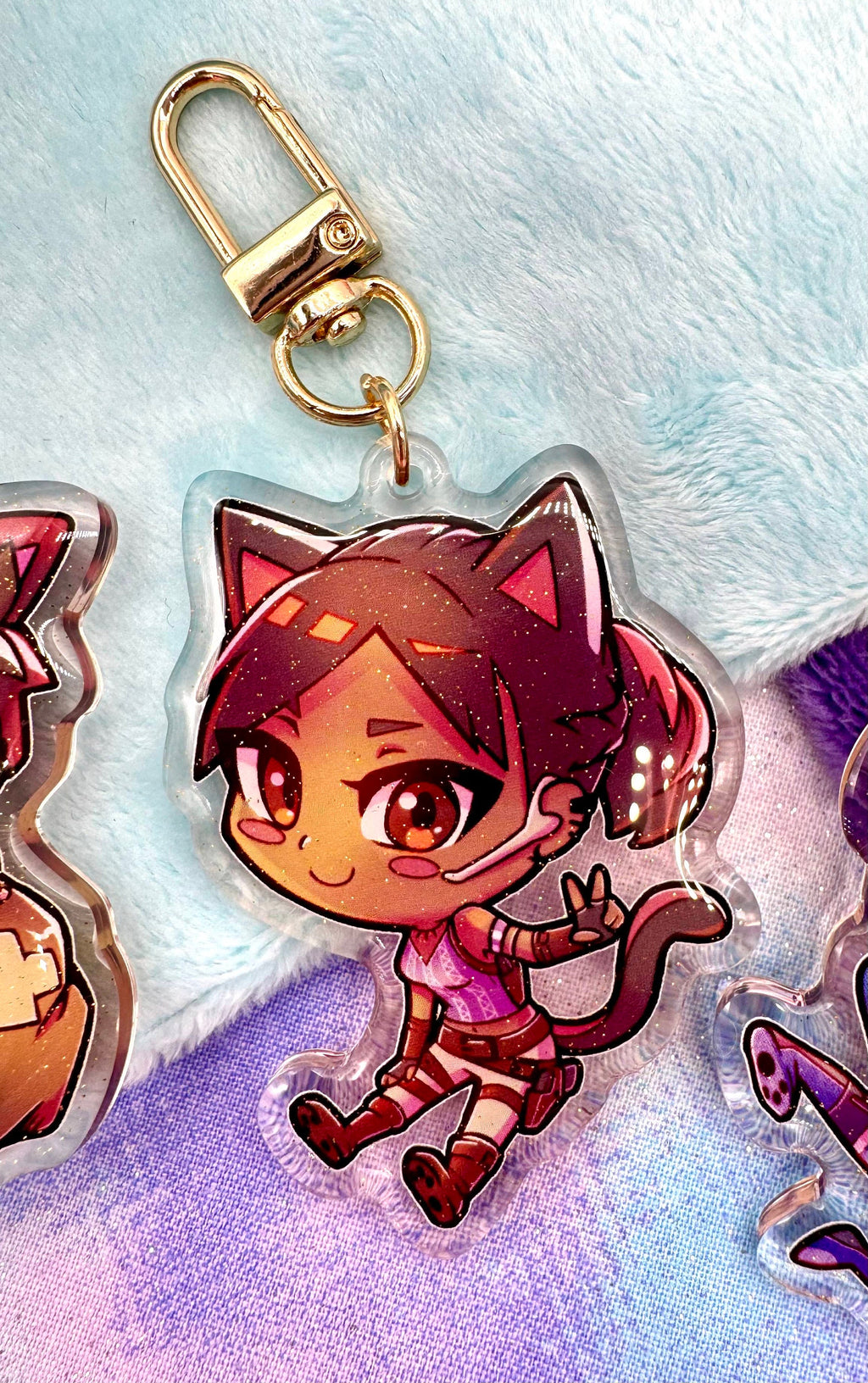 Re5: chibi cats Keryrings