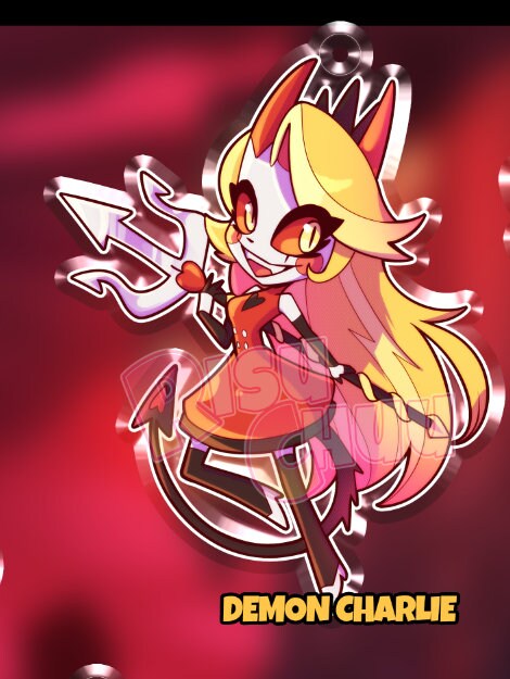 Hazbin chibi charms