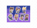 Resident evil sticker sheet