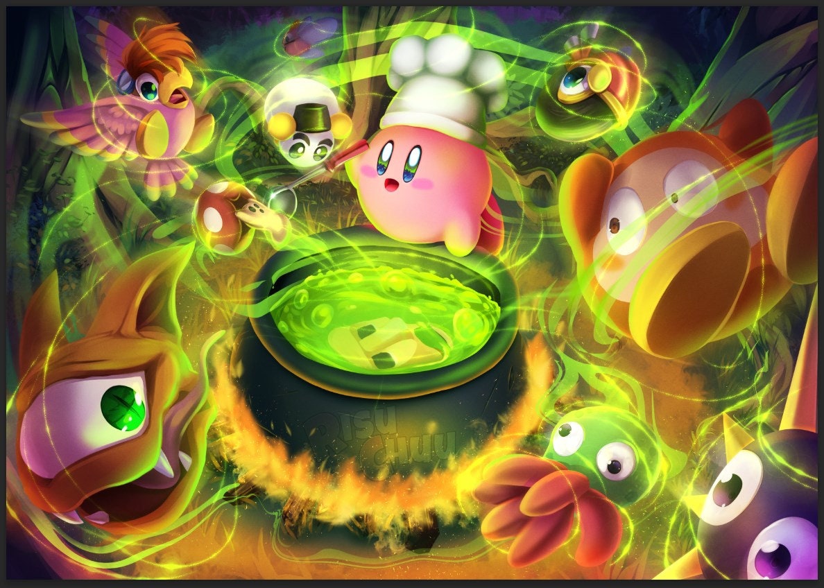 Kirby's midnight snacks