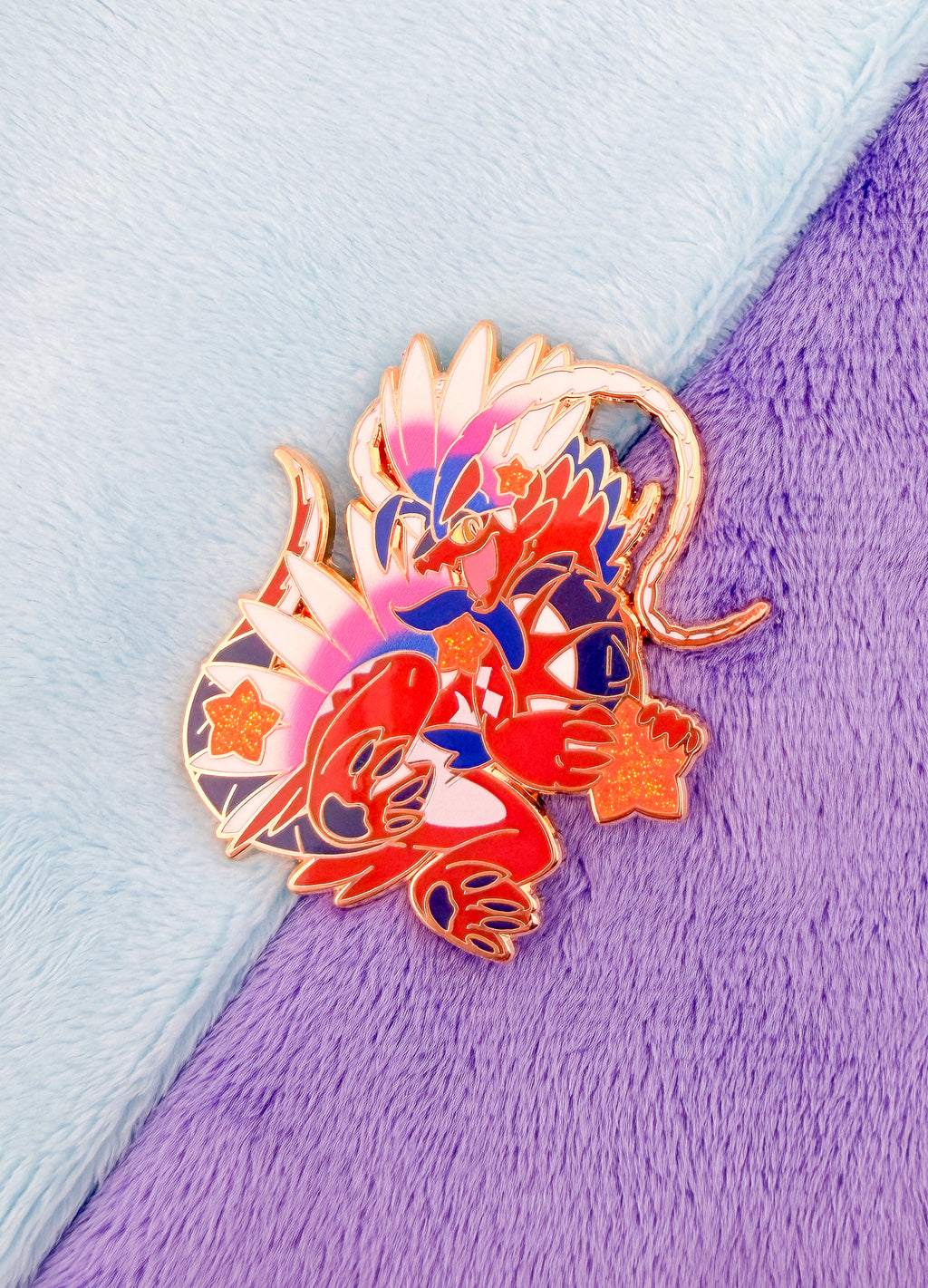 Koraidon enamel pin