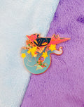 Dragapult enamel pin