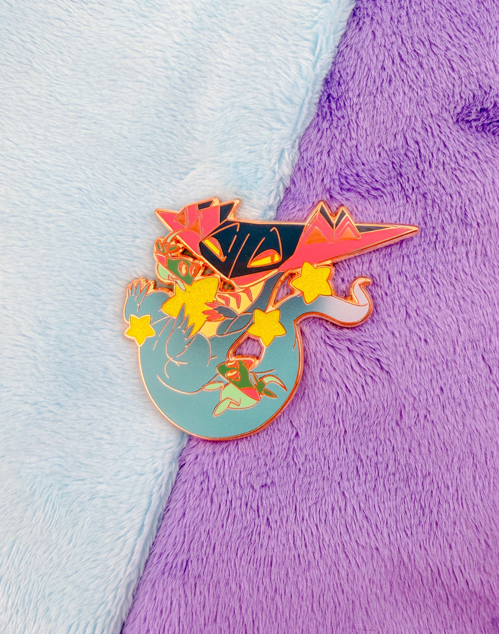 Dragapult enamel pin