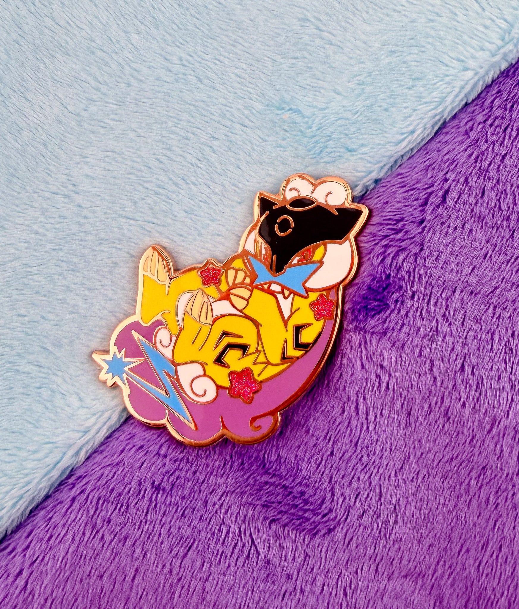 Raikou enamel pin