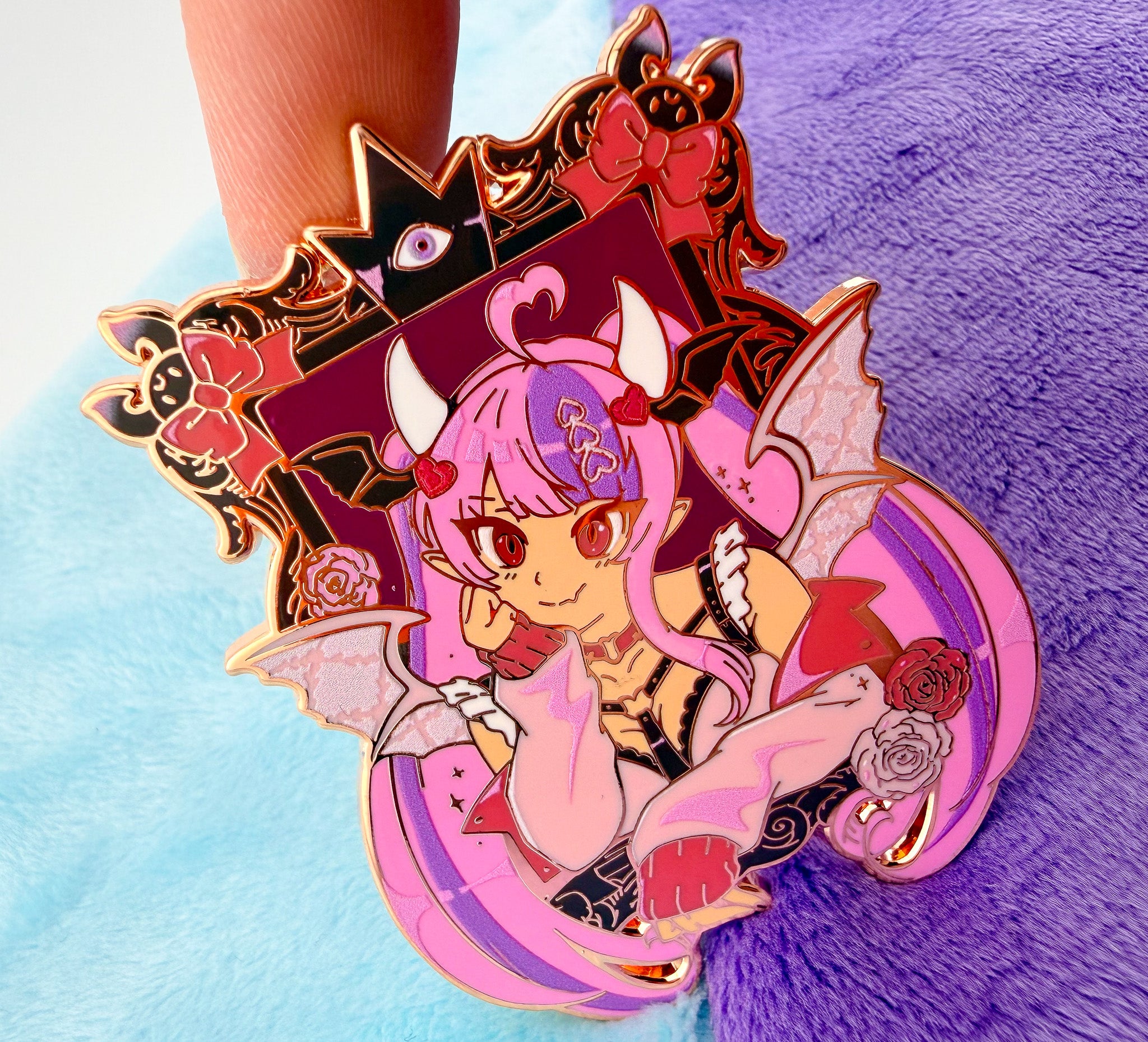 Ironmouse Enamel Pin