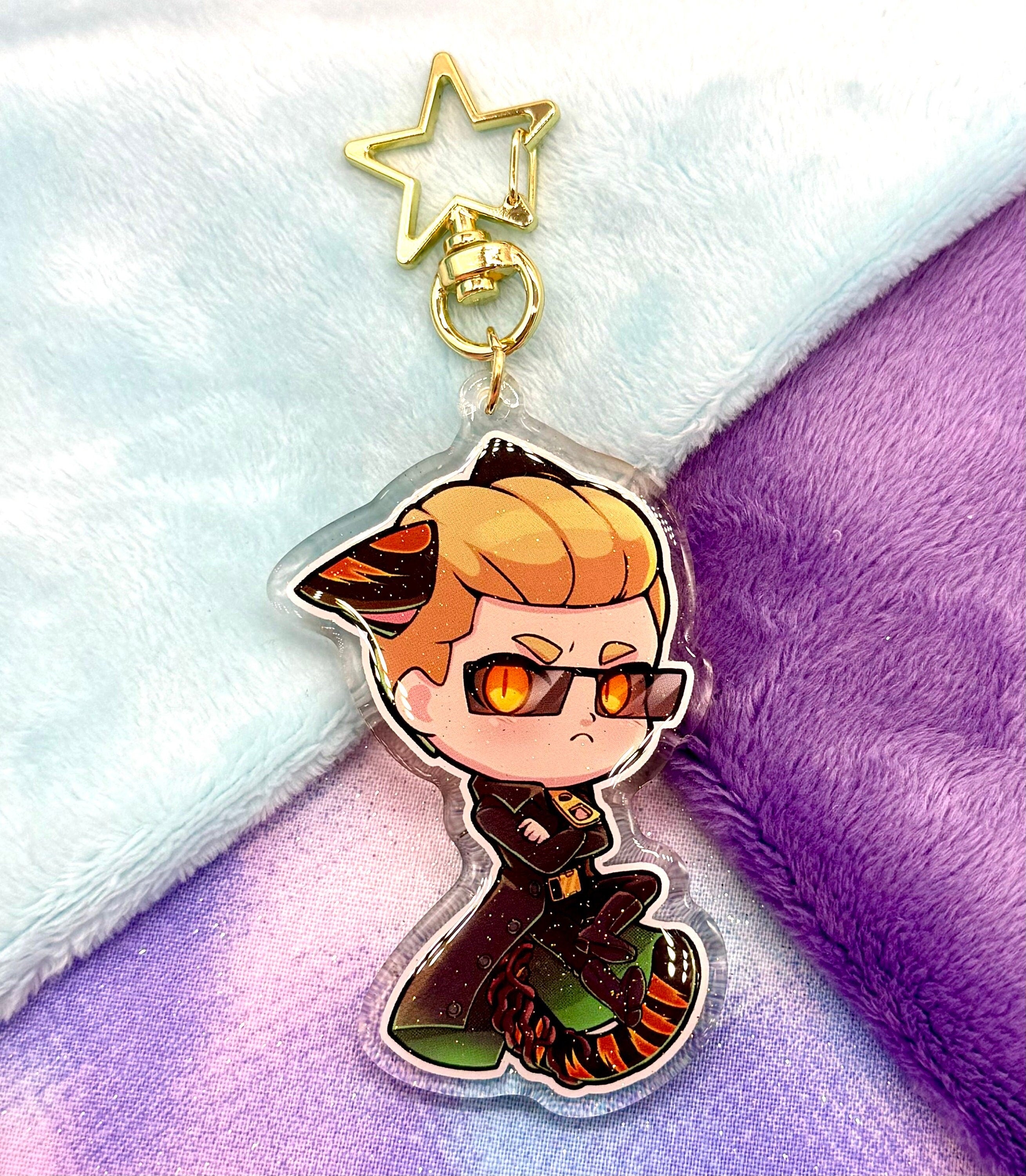 Albert Whiskers (wesker) Keyring
