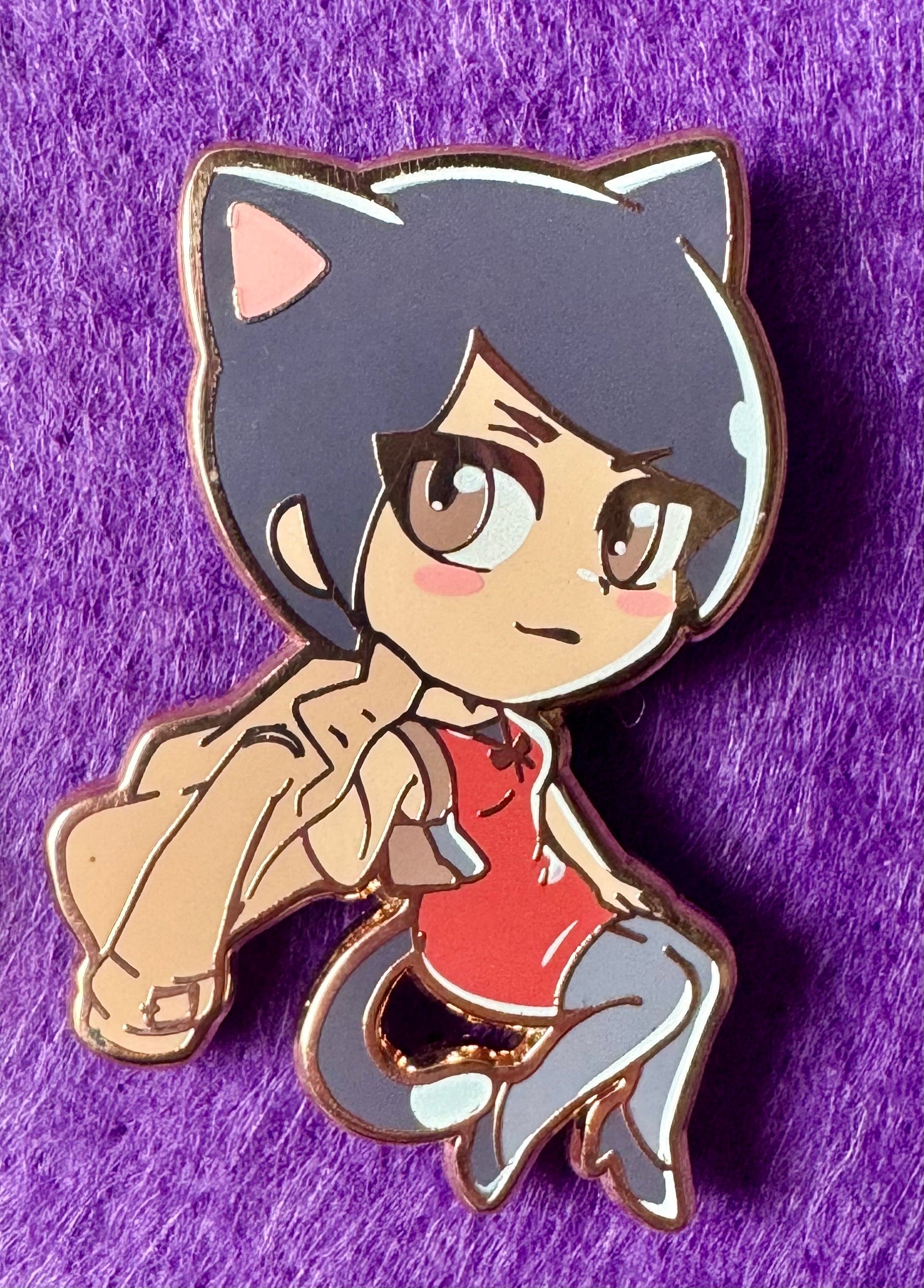 RE2: Kitty edition enamel pins