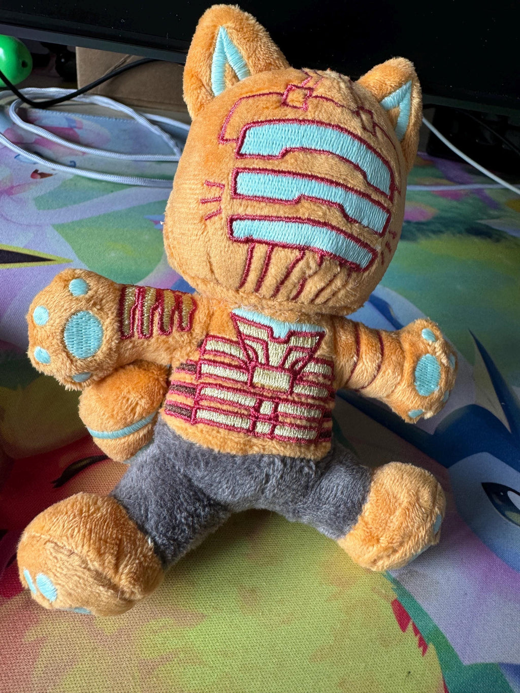 Isaac Kitty Clarke. plushy edition