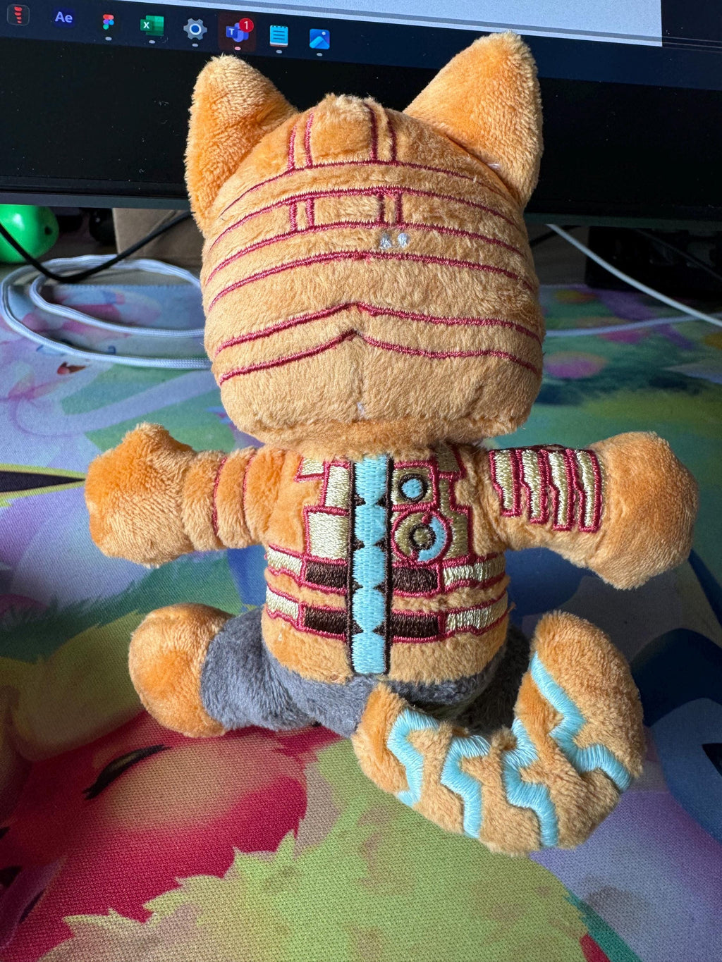 Isaac Kitty Clarke. plushy edition