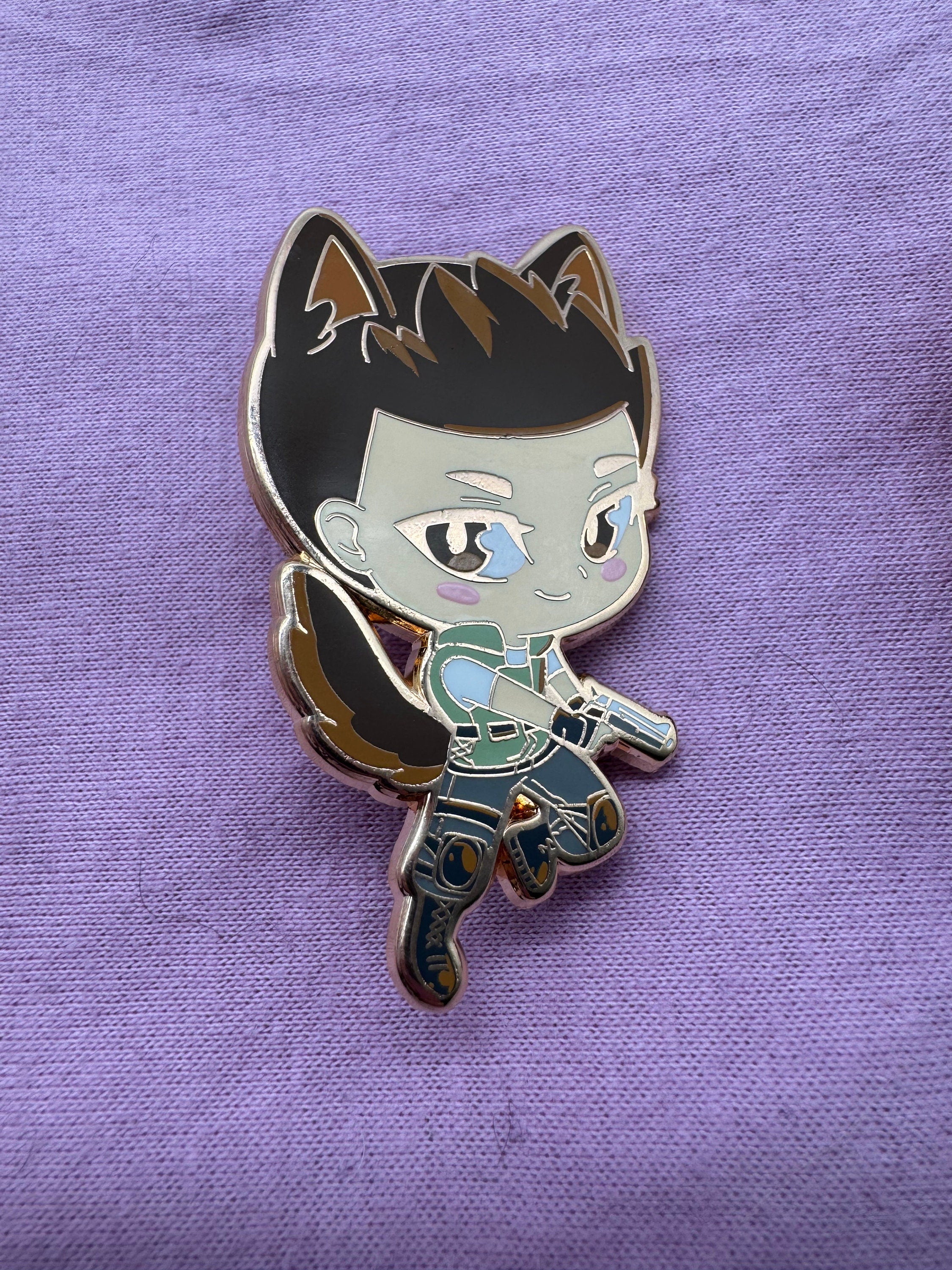 RE1: Kitty edition enamel pins