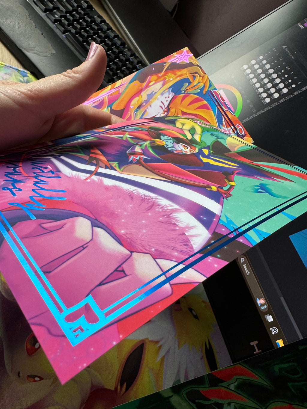 Sir Pentious foil print