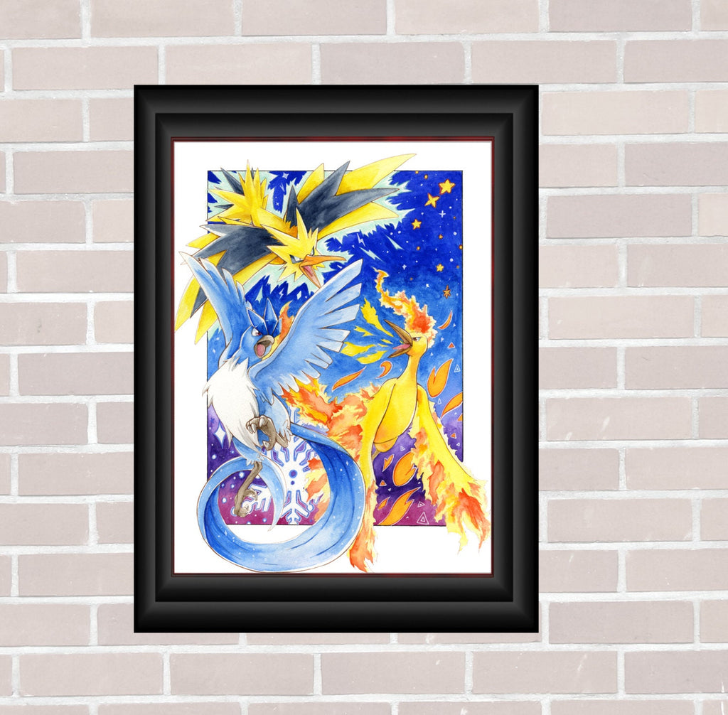 Articuno Zapdos and moltres