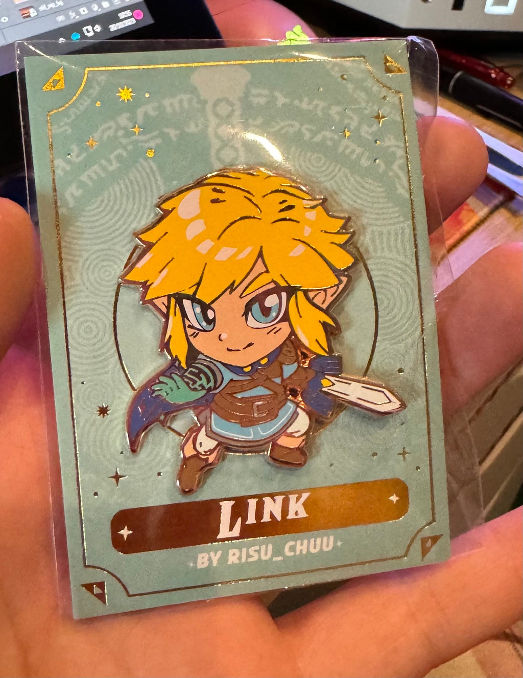 Zelda inspired Hard Enamel pins