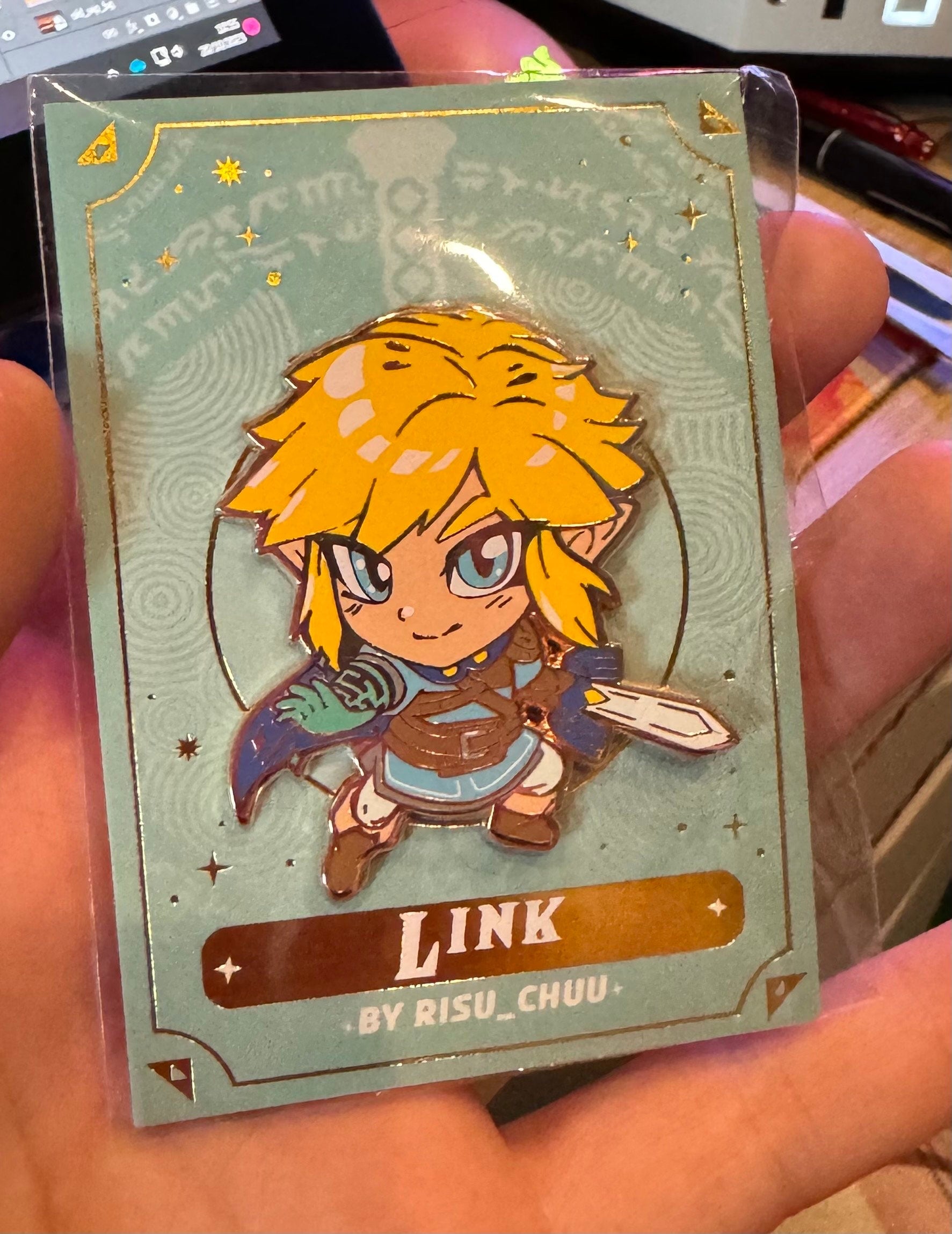 Zelda inspired Hard Enamel pins