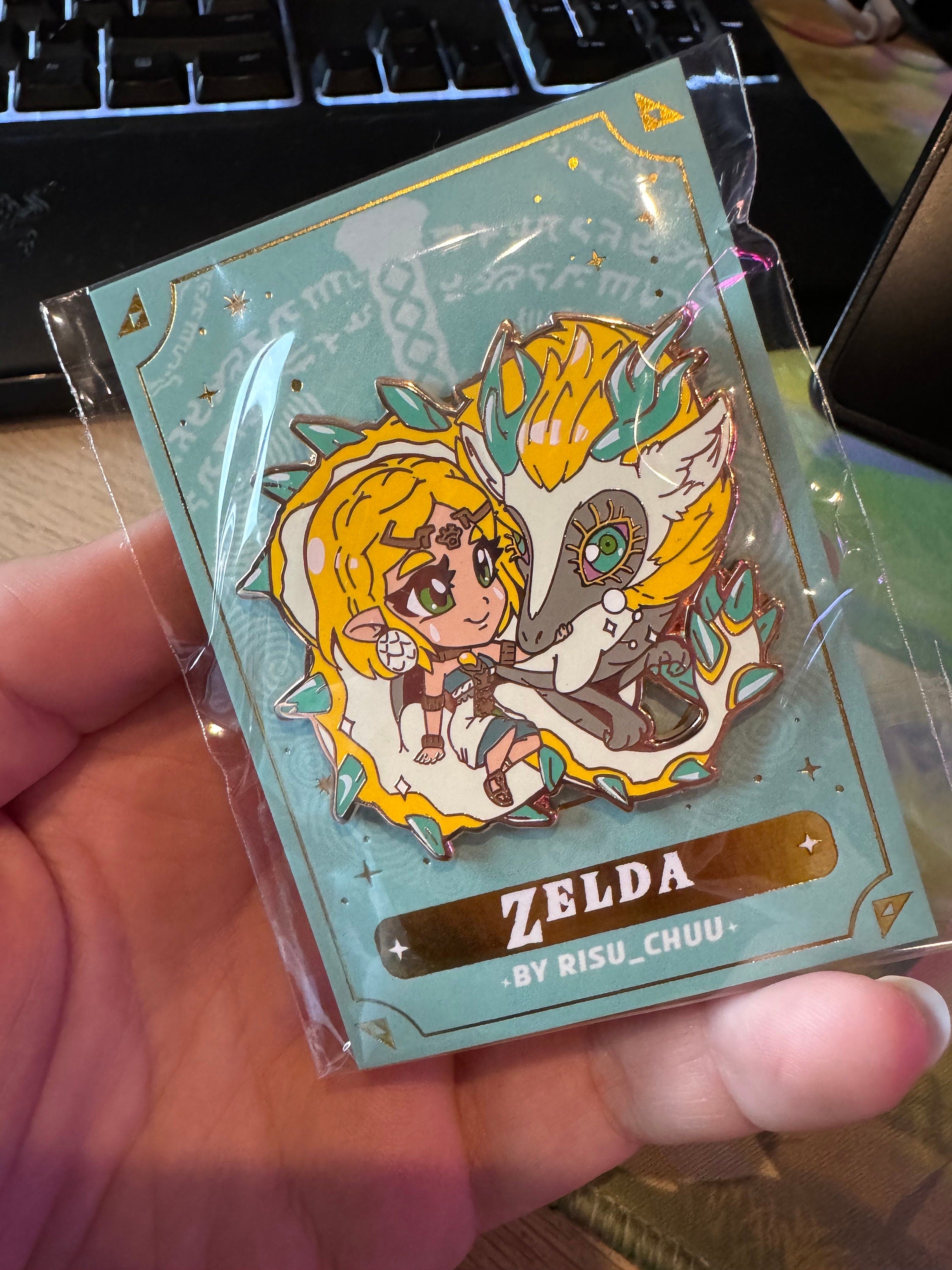 Zelda inspired Hard Enamel pins