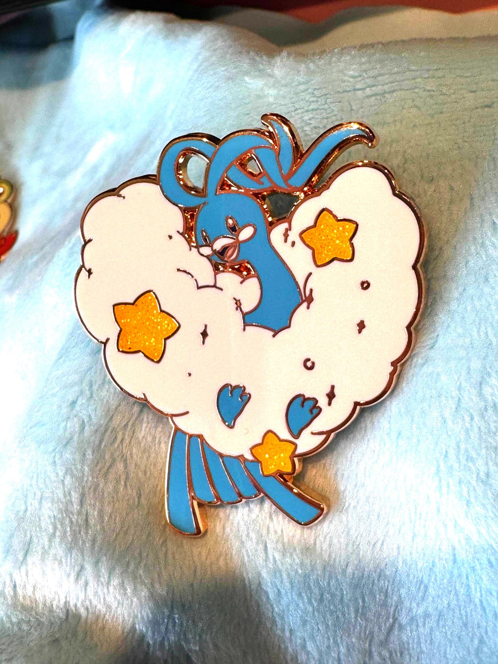 Altaria enamel pin