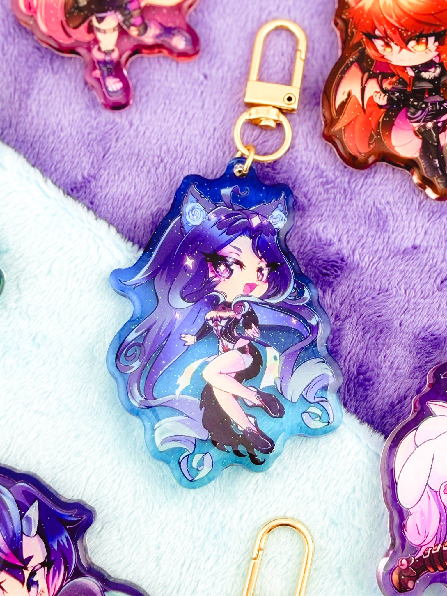 Fufu keyring
