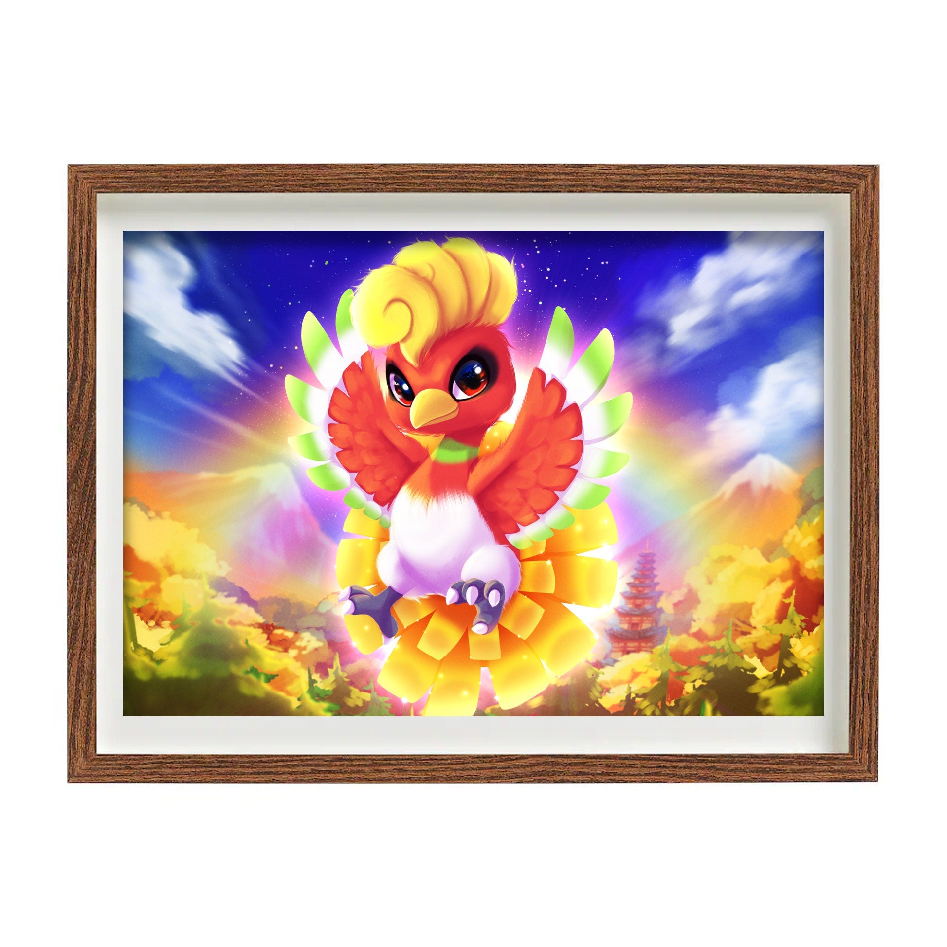 Baby lugia and Ho-oh